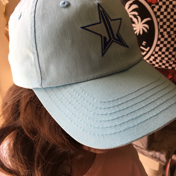 Jeffree Star โญ๏ธ Hot Blue hat NWT - Picture 3 of 4